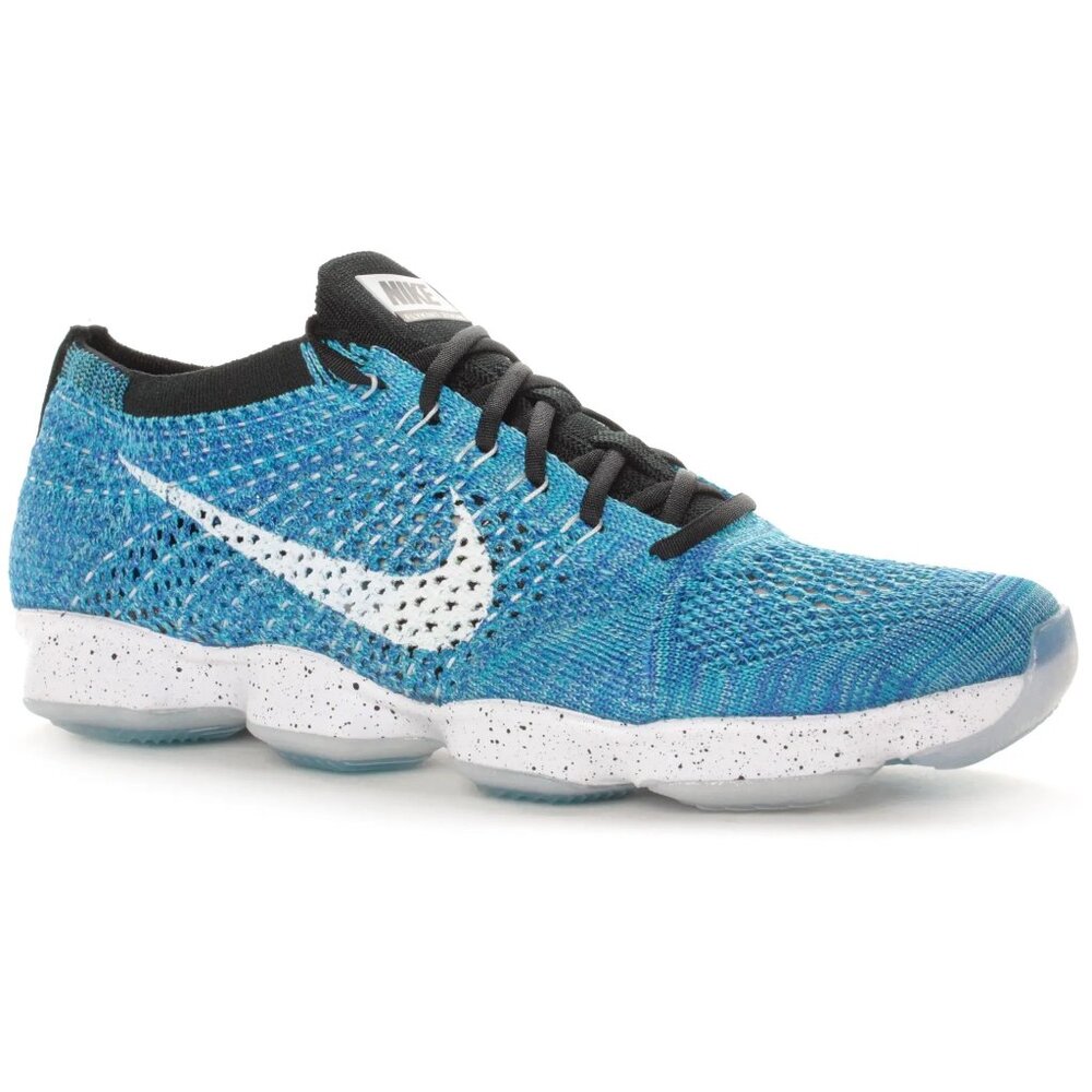 Nike Flyknit Zoom Agility Running Shoes Game Royal Blue sz 7.5 Women's Sneakers